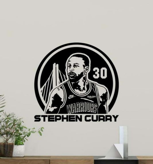 DecalworldArt Basketball Player Vinyl Wall Decal