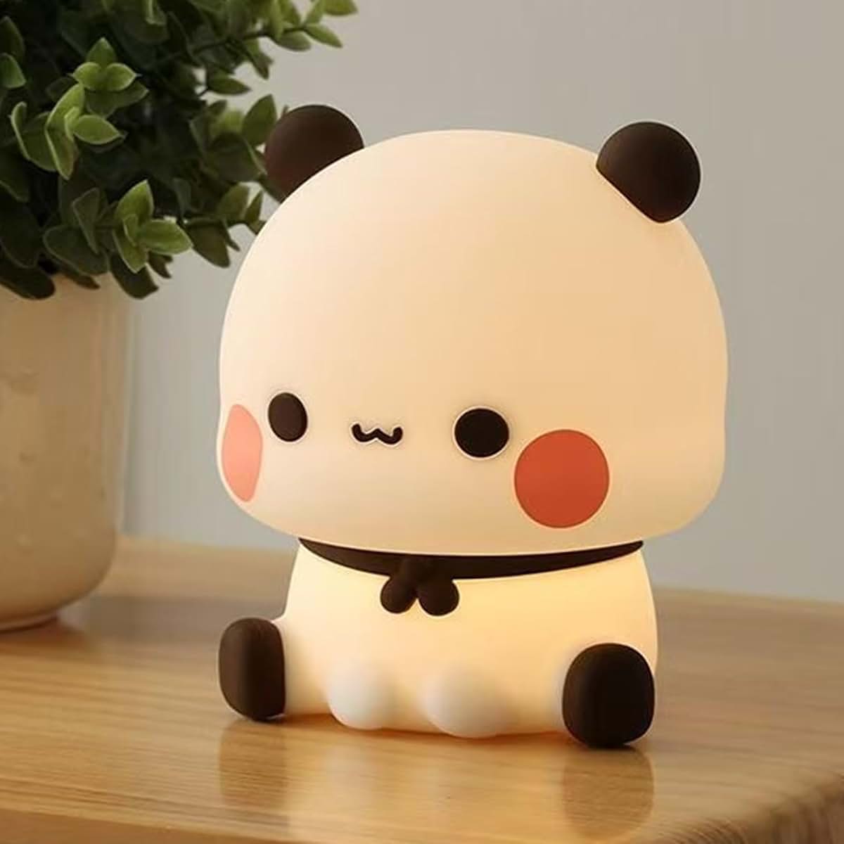 Cartoon Girls Bedroom Silicone Nightlight, Rechargeable