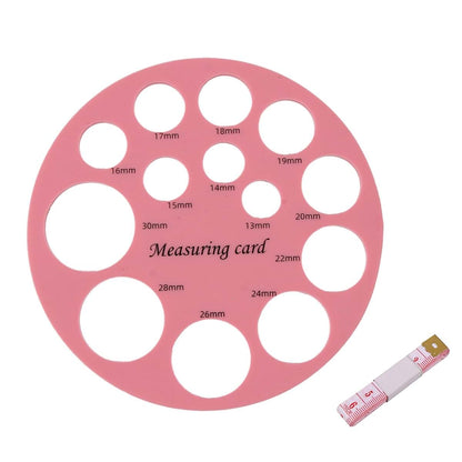 Houniixie Silicone Breastpump Flange Sizing Ruler for Nipple Measurement