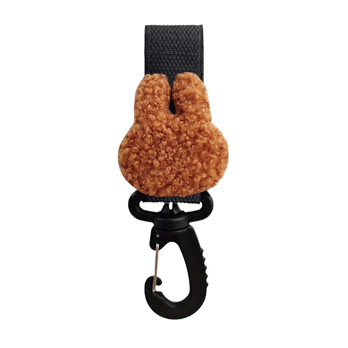 Psdndeww Baby Stroller Hooks for Diaper Bag Stroller Strap with Clip Pram Pet Cart Hook for Hanging Shopping Bags (photo 3)