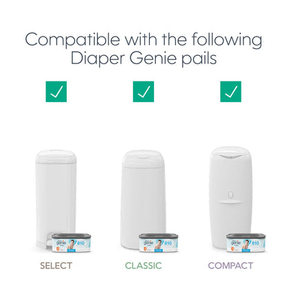 Diaper Genie Jumbo Square Refill Continuous Film
