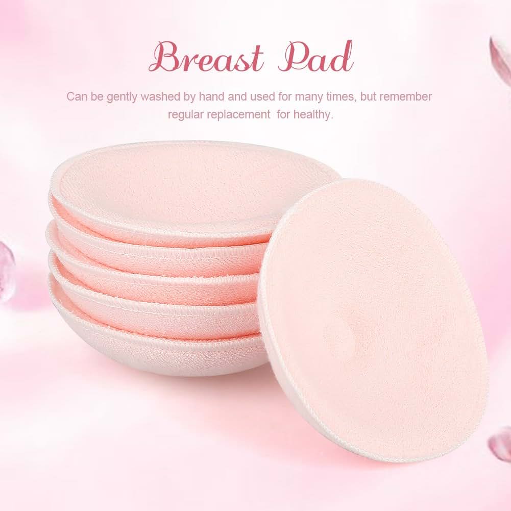 Asixx Reusable Soft Cotton Nursing Pad Washable Breast Pad 6-Pack (photo 3)