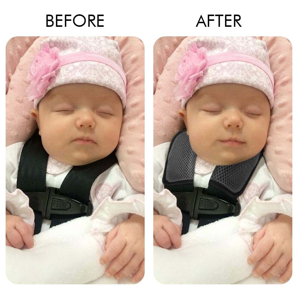 Accmor Car Seat Strap Shoulder Pads for Strollers and Car Seats