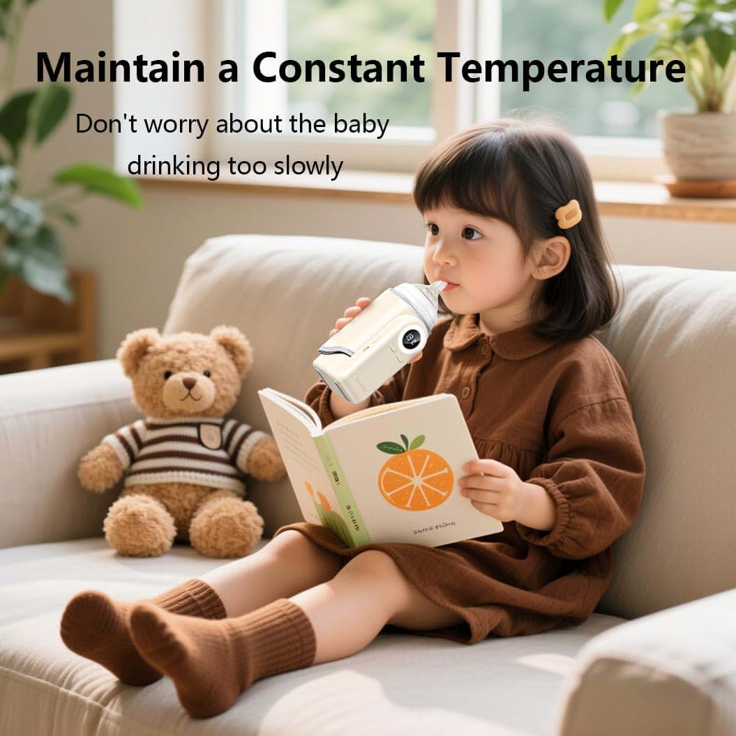 Huasida Portable 4-in-1 Baby Bottle Warmer in Green (photo 4)