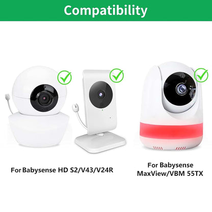 Adjustable Wall Mount for Babysense Video Baby Monitor Camera