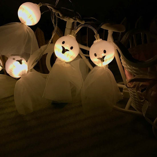 BabyOneStop Ghost Doll LED Fairy String Lights for Bedroom Decor