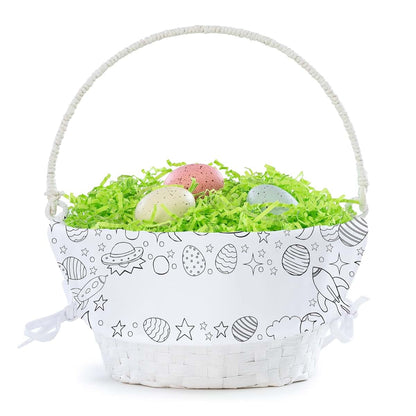 Personalized Planet Space Theme DIY Personalized Easter Egg Basket (photo 4)