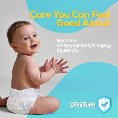 Dynarex Hugs-of-Love Diapers Size 3 High Absorbency 144 Count