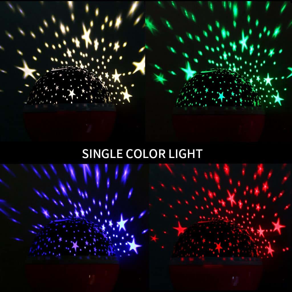Spencer Kids Night Light Star Light Projector 360 Degree Rotating Star Projector Colors Changing with USB Cable Night (photo 3)