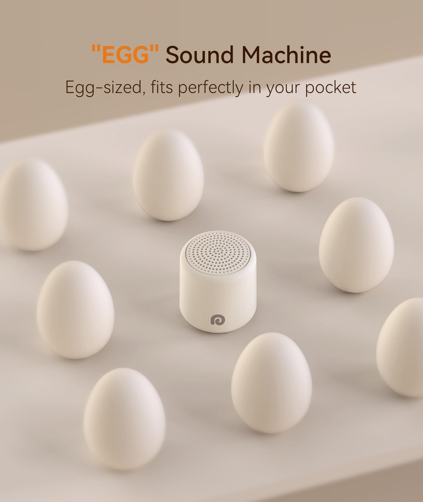 Dreamegg Portable White Noise Machine Travel