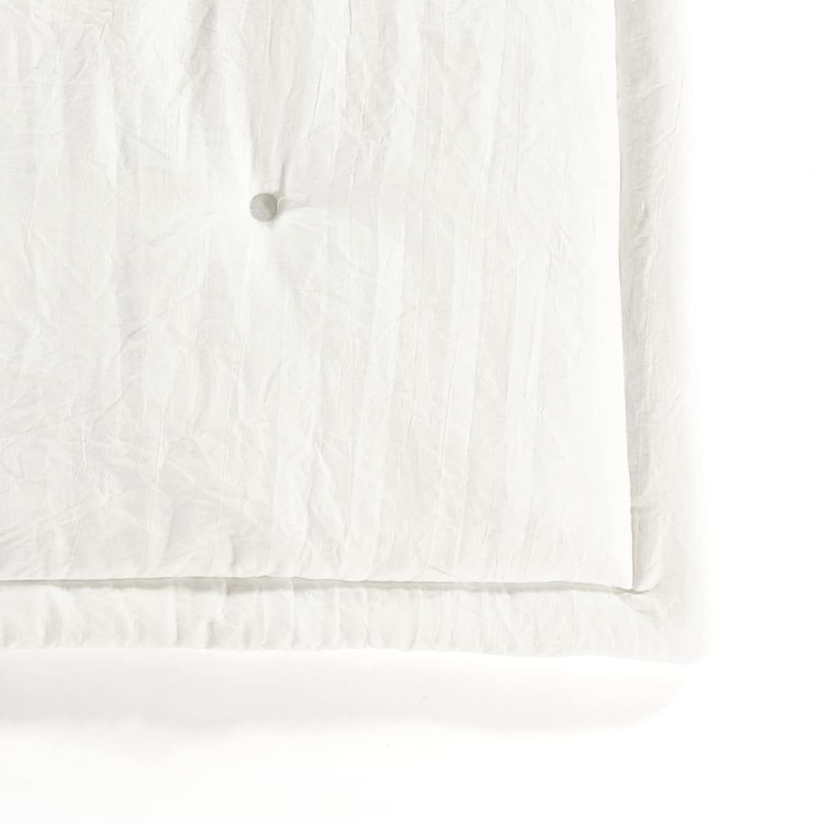 Lush Decor Baby Square with Border Play Mat, 36" x 36", White (photo 3)