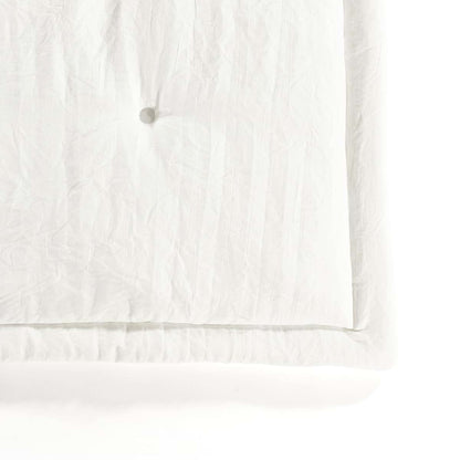 Lush Decor Baby Square with Border Play Mat, 36" x 36", White (photo 3)