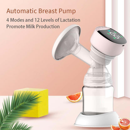 Metanthou 4 Modes and 12 Levels LED Display Rechargeable Electric Breast Pump with Painless Breast Soak Silicone (photo 2)