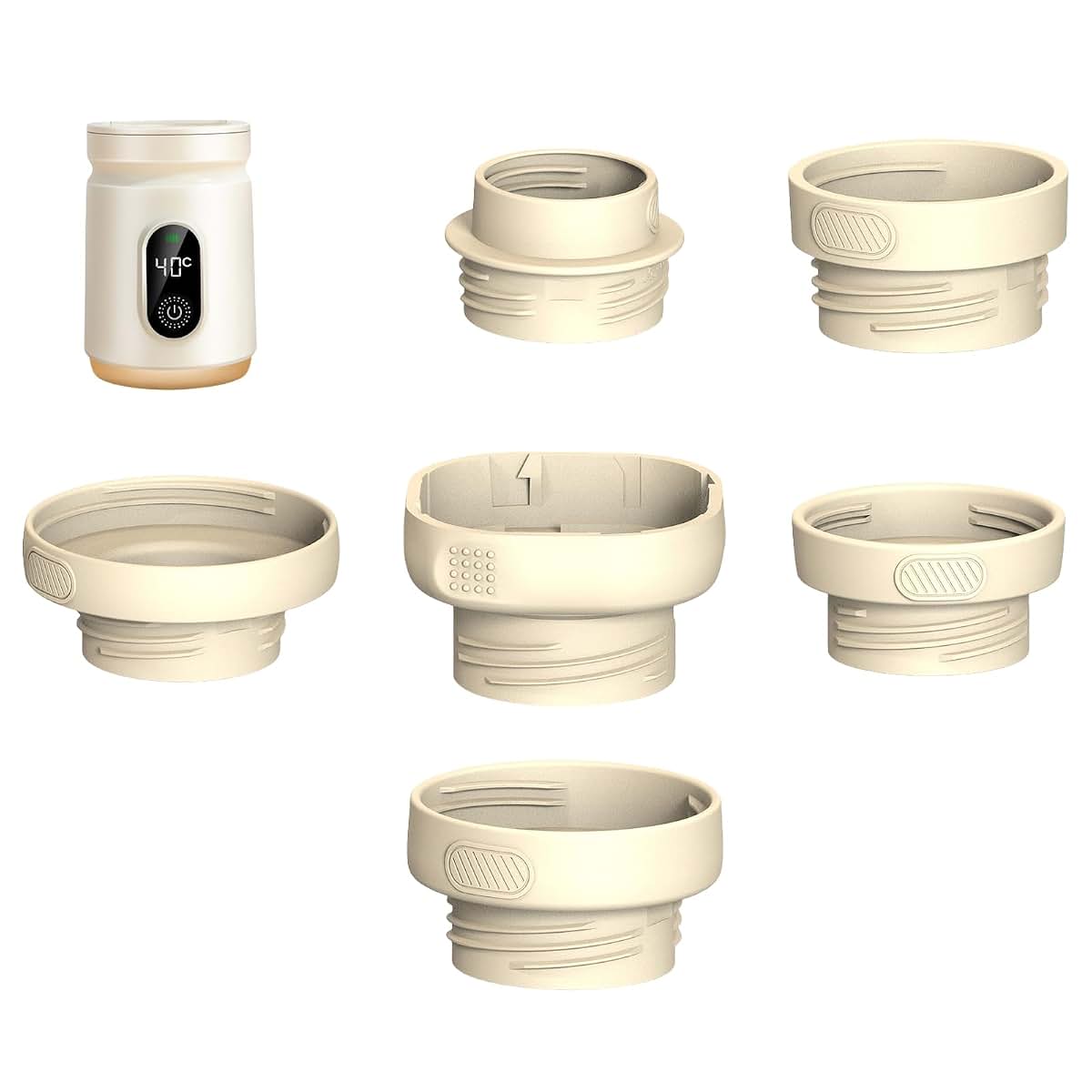 Tttllnn Portable Travel Milk Warmer With LCD Display