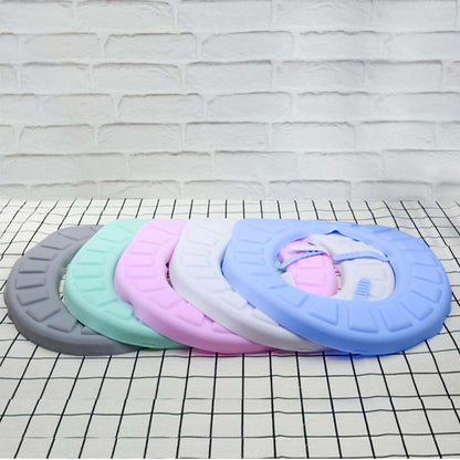 APGLSXY Silicone Toilet Seat Cover Decorative Mat Waterproof Thicken Mat Supplies for Home Bathroom Showering