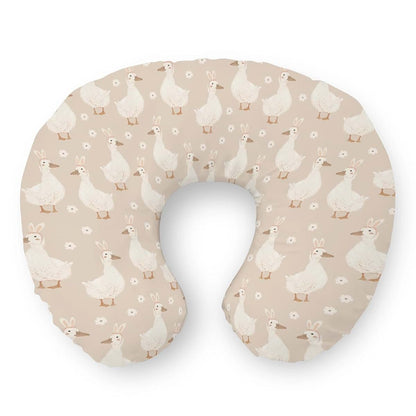 Selgkds Easter Animal Print Nursing Pillow Cover