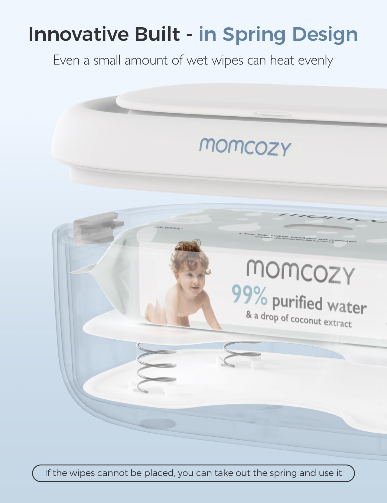 Momcozy Baby Wipe Warmer Large Capacity