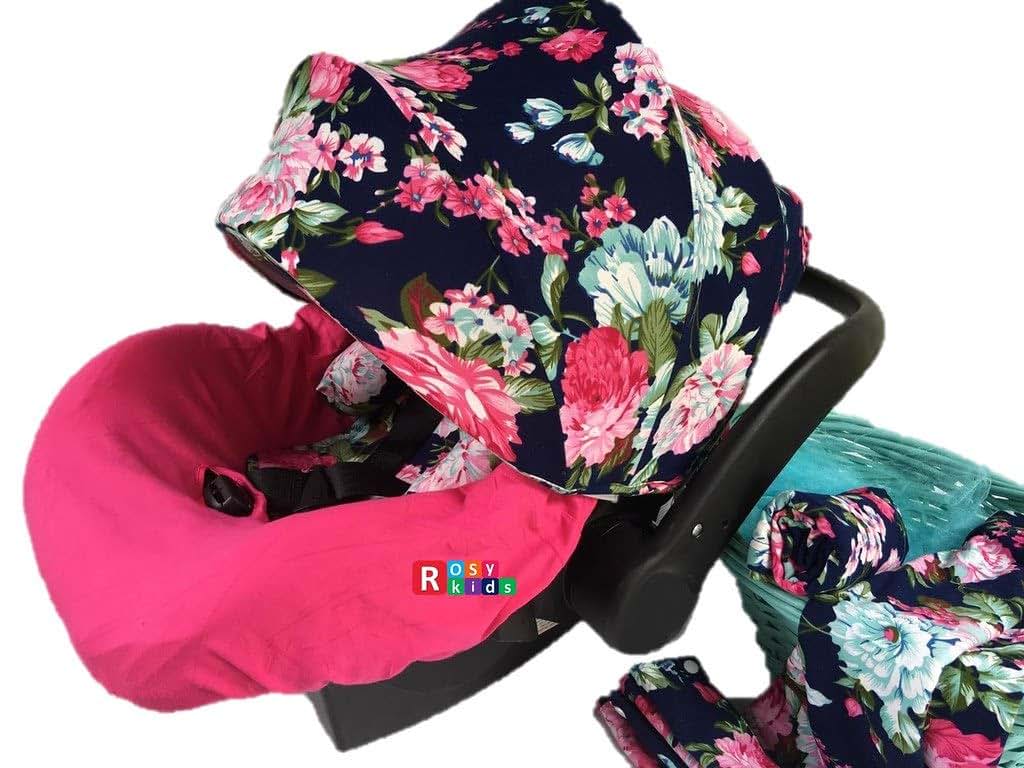 Rosy Kids 9pc Ultimate Infant Car Seat Cover Set (photo 2)