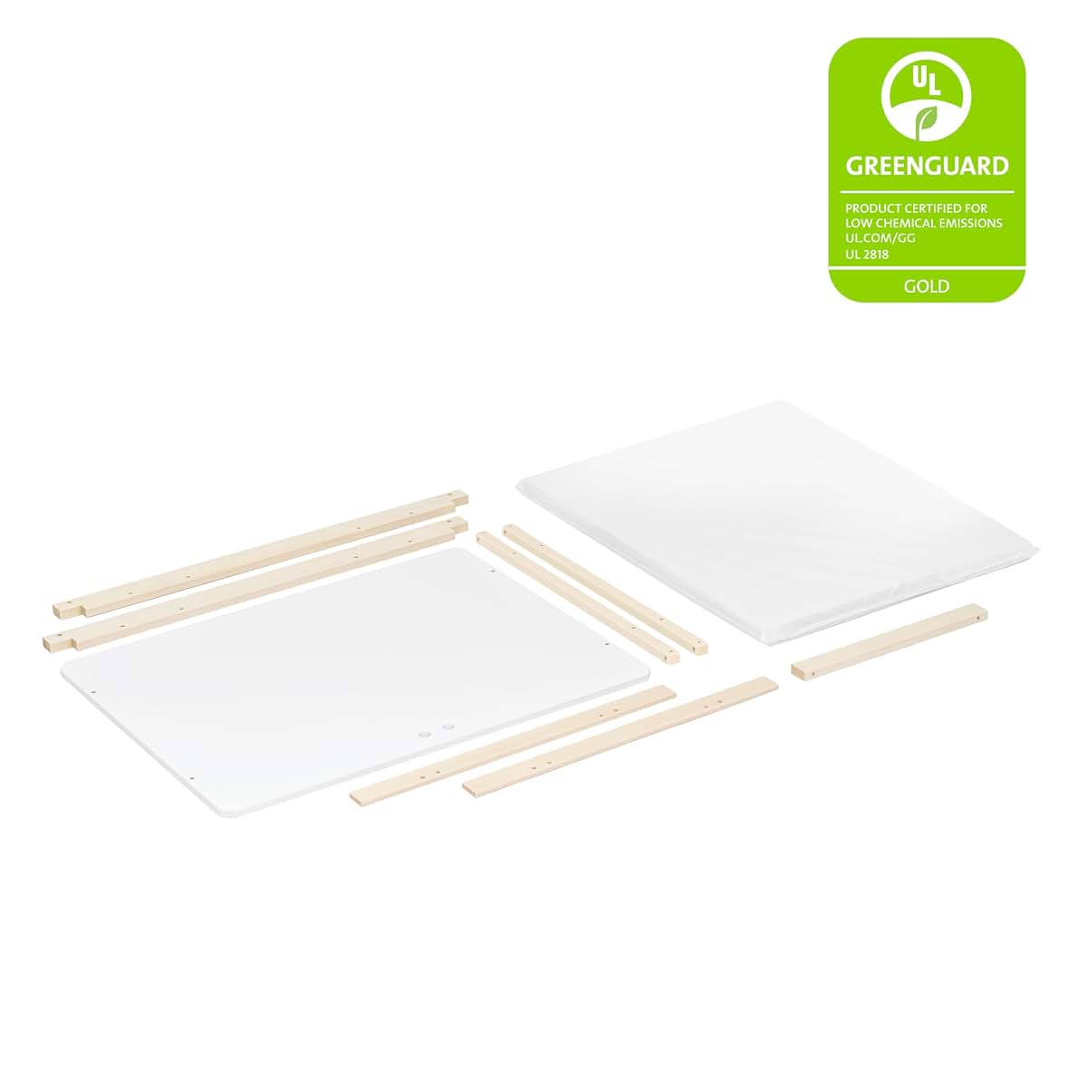 Babyletto Rolli All-Stages Midi Crib Conversion Kit in Washed Natural