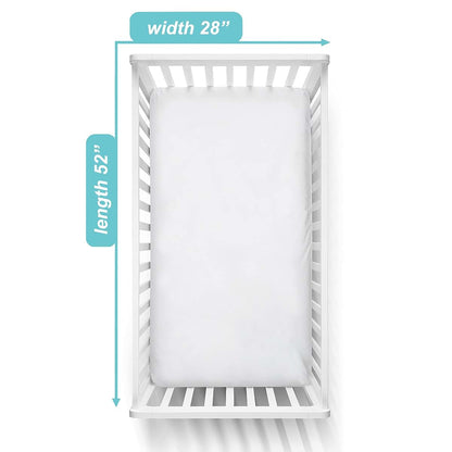 American Baby Company 100% Cotton Percale Fitted Crib Sheet