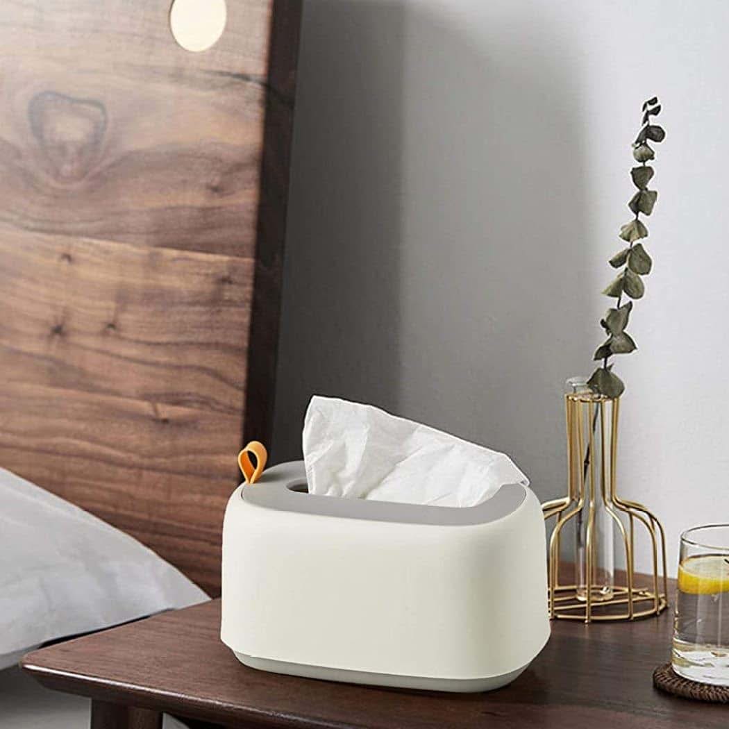 Sgqtqybk Wicker Collection Wet Wipes Dispenser Holder - Wall-Mounted Wet Tissue Box Baby Wipes Box Home Office Desk