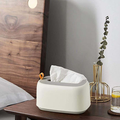 Sgqtqybk Wicker Collection Wet Wipes Dispenser Holder - Wall-Mounted Wet Tissue Box Baby Wipes Box Home Office Desk