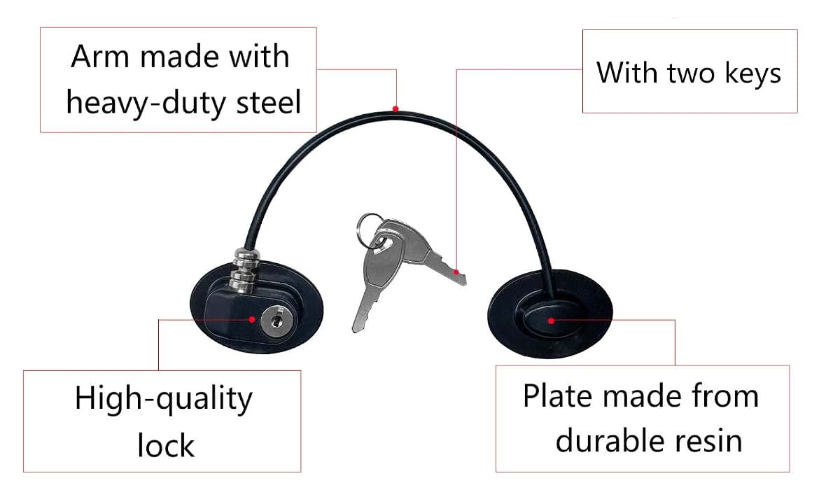 Door and Cabinet Lock Set for Household Security - REZIPO