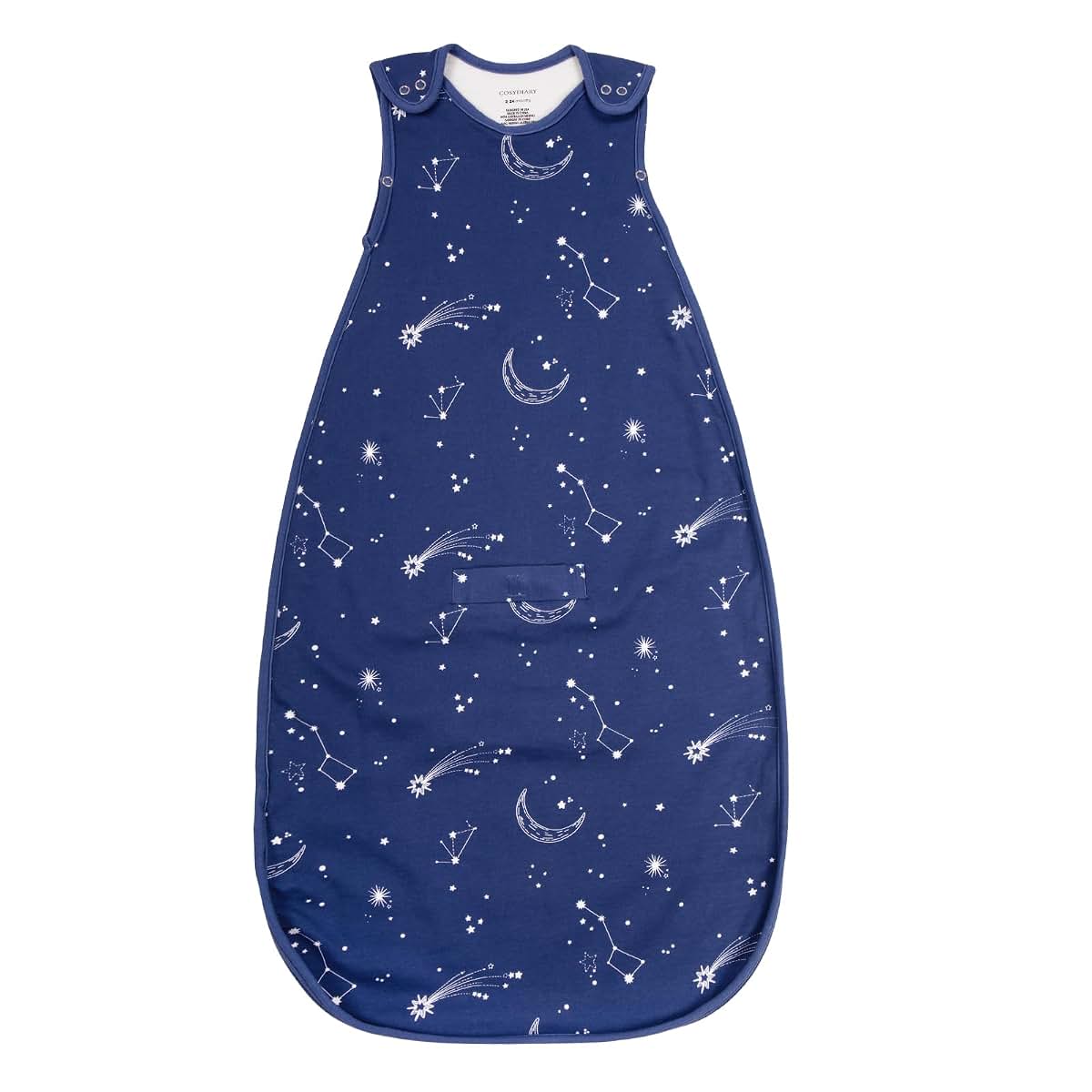 CosyDiary Merino Wool & Cotton Sleep Sack With 2-Way Zipper
