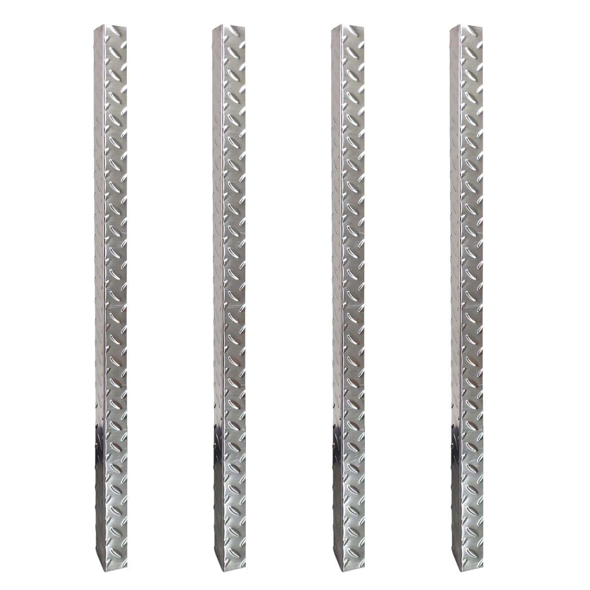 BabyOneStop Stainless Steel Corner Guard 4-Pack, 48-Inch Wall Edge Protector