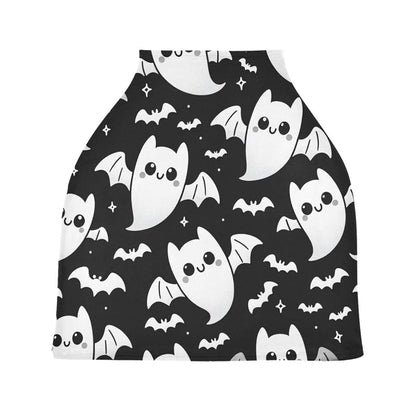 Flradish Ghost Bat Stretchy Baby Car Seat Cover for Nursing & Stroller Use