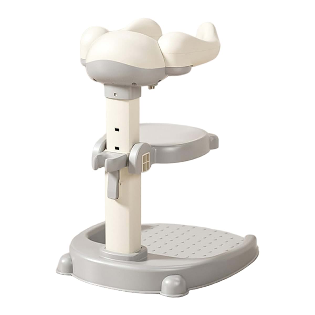 Bemonew Baby Shower Stand, Sturdy Bath Support, Gray, Fit