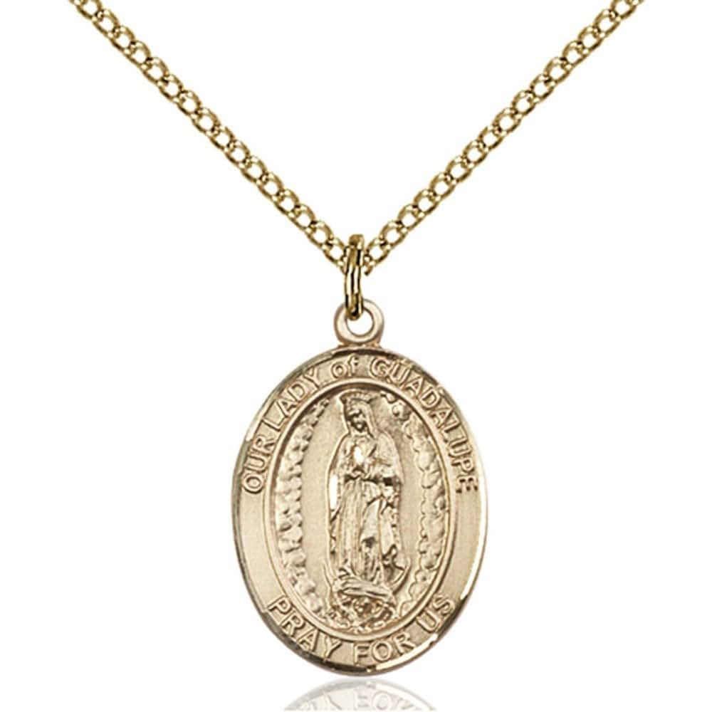 Bonyak Jewelry Our Lady Of Guadalupe Medal Pendant