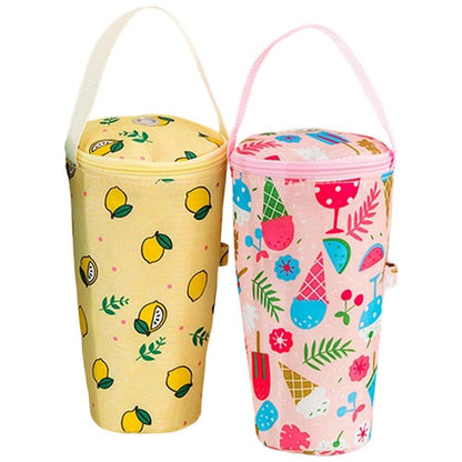 Vobumix Insulated Bottle Bag Set - Portable Tote for Bottles and Cups