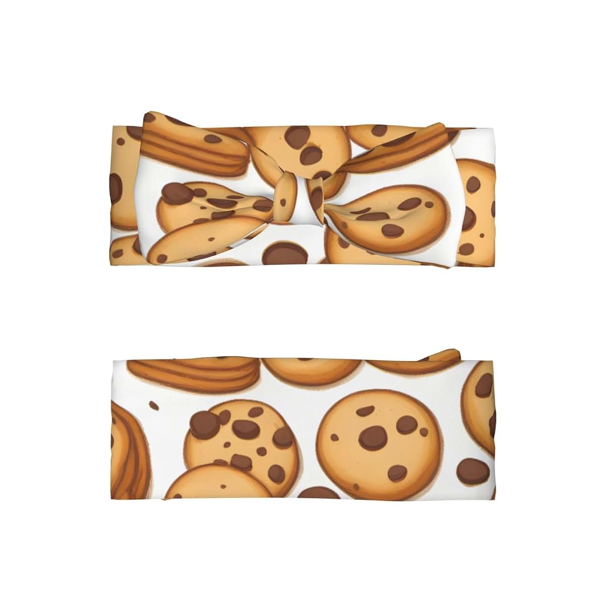 Broleo Cookies Food Print Baby Bow Headband (photo 2)