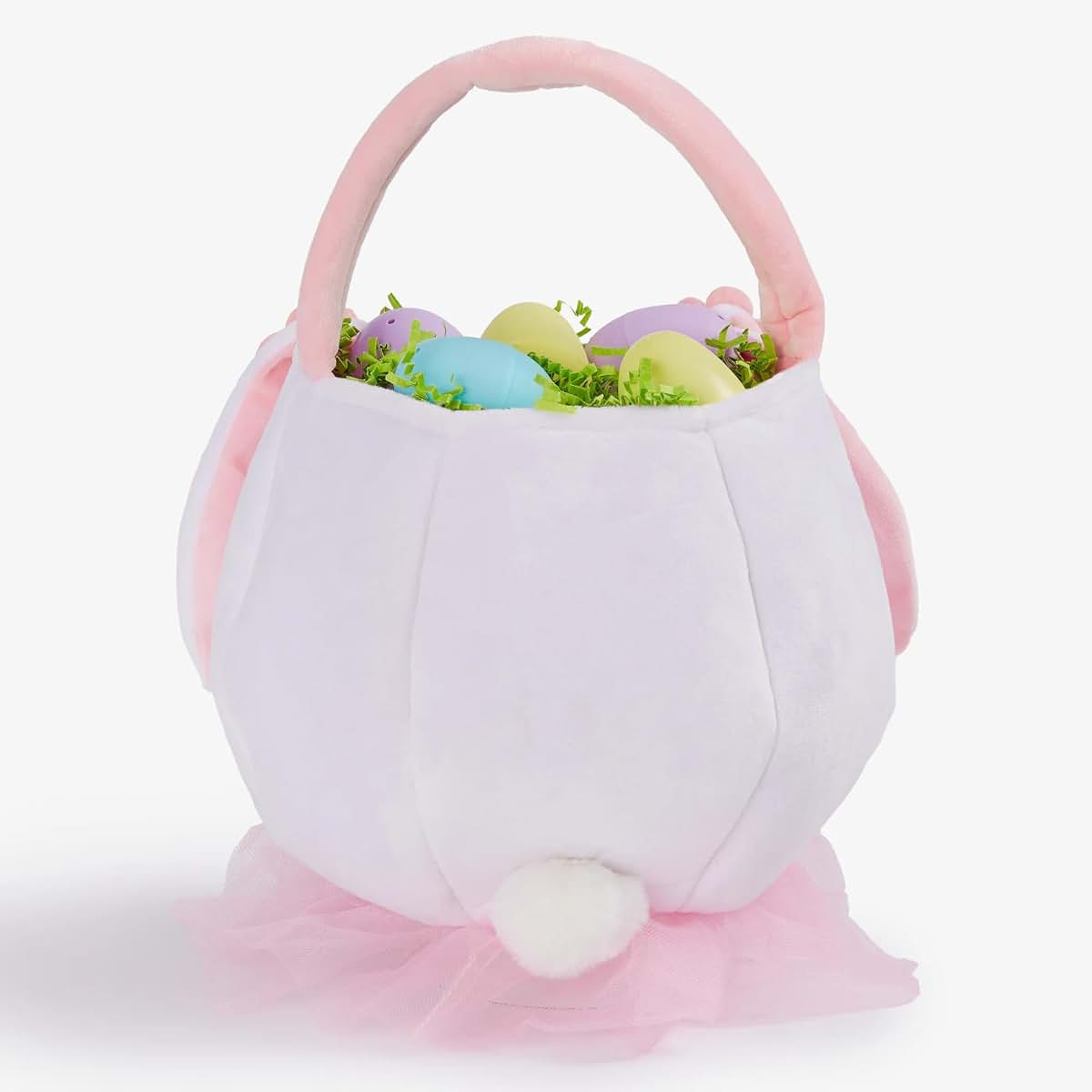 Personalization Universe Easter Bunny Basket (White) (photo 3)