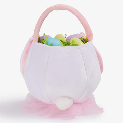 Personalization Universe Easter Bunny Basket (White) (photo 3)