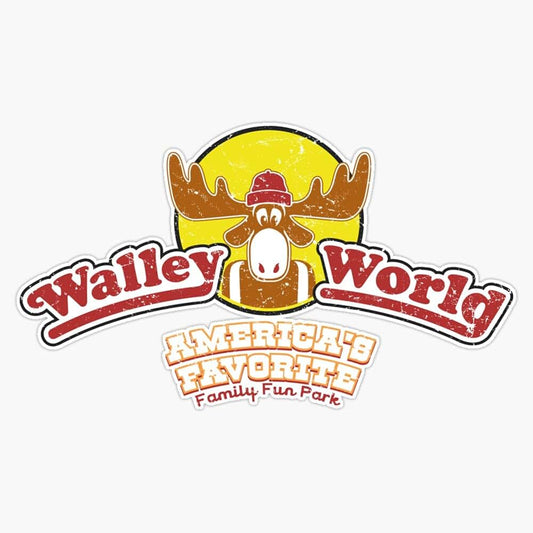 Jb Print Walley World Vinyl Decal Sticker, 5 Inch