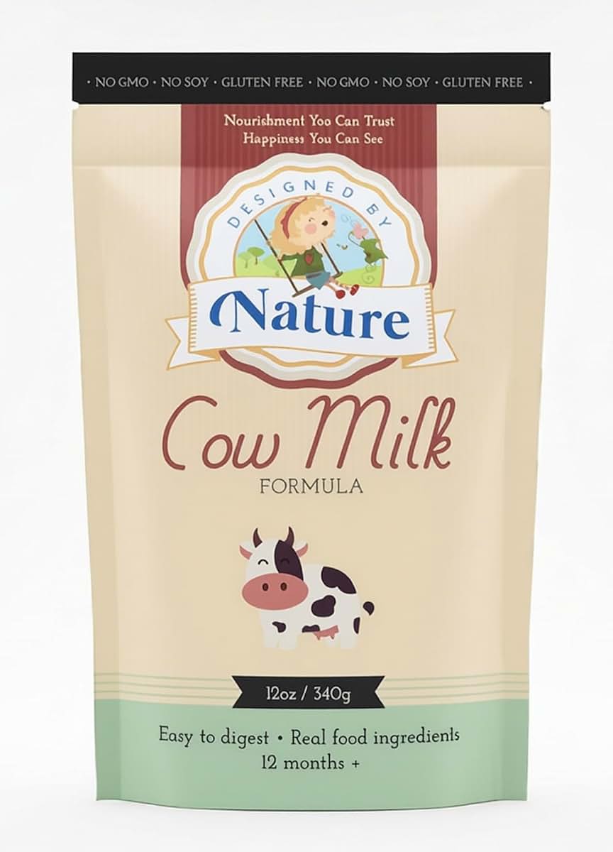 Designed By Nature Cow Milk Formula for 12+ Months