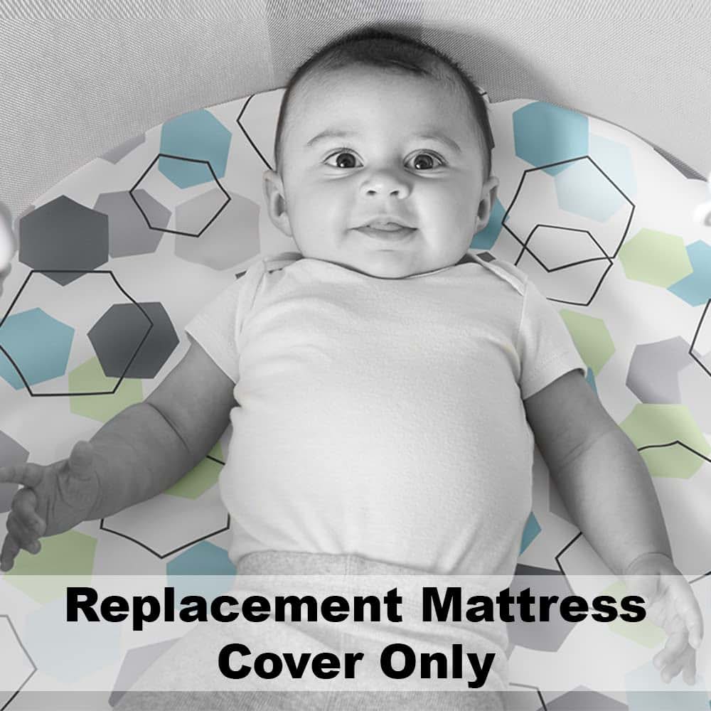 Ele Toys Replacement Sheet for Fisher-Price On The Go Baby Dome - FLH23 ~ Mattress Cover Replacement, Multicolor (photo 4)