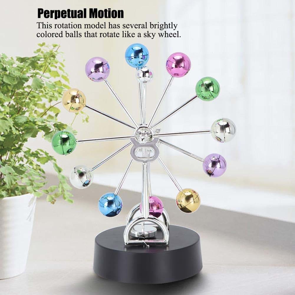 Strnek Perpetual Motion Electronic Desk Toy Rotating Ferris Wheel (photo 2)