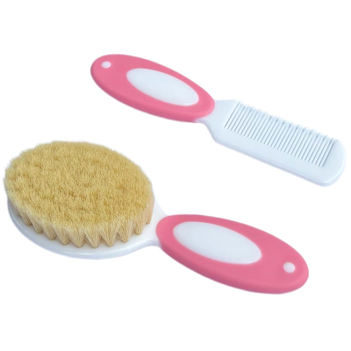 Duruan Baby Hair Brush With Soft Goat Bristles For Newborns