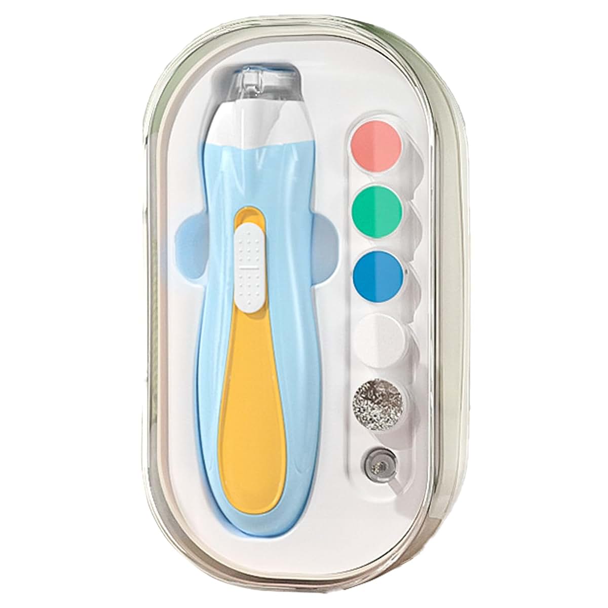 ZHENZQ Baby Nail Grinder with Adjustable Speed and Soft Sanding Heads (photo 3)