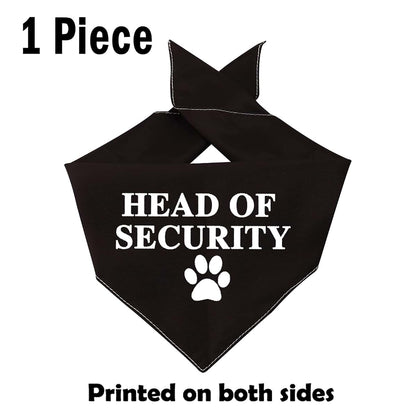 Head of Security Dog Bandana Pregnancy Announcement