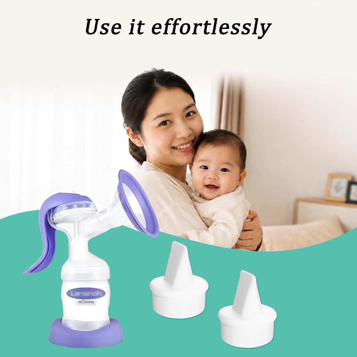 Momstouch 4 Pack Duckbill Valves Compatible with Lansinoh Breast Pumps (photo 3)