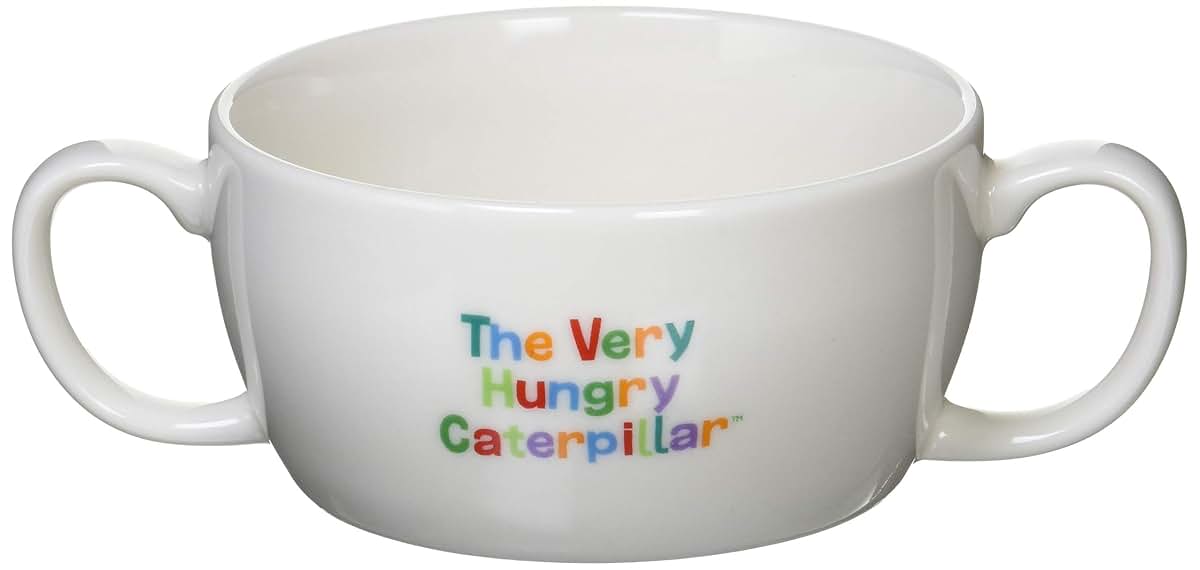 金正陶器(Kaneshotouki) Gold Positive Porcelain Kids Bowl White 210ml is the Caterpillar Brion 807137 (photo 4)