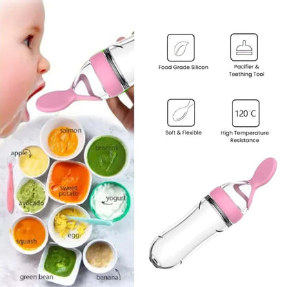 The Bouncing Bow 9-Piece Silicone Baby Fruit Feeder & Pacifier Set - Includes 2 Pacifiers, 1 Feeder Spoon, 6 (photo 2)