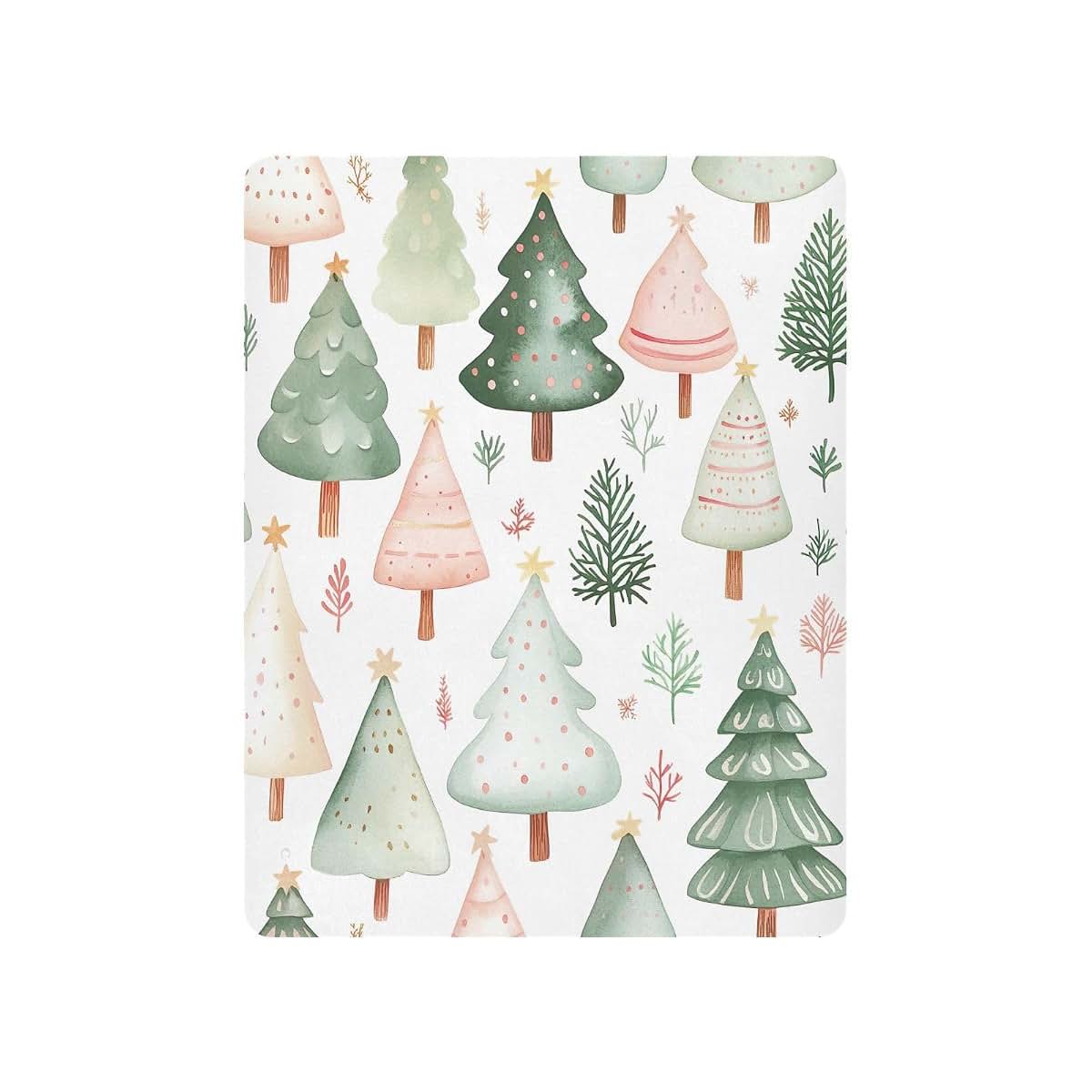 Fugidog Christmas Trees Crib Sheets for Standard Crib and Toddler Mattresses