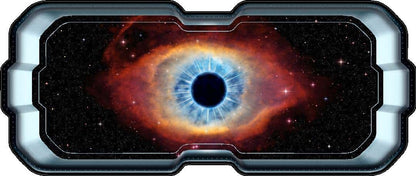 Stickit Graphix 36" SpaceScape Cats Eye Nebula 3D Window Fabric Vinyl Wall Decal Science Outer Space Boys Astronaut
