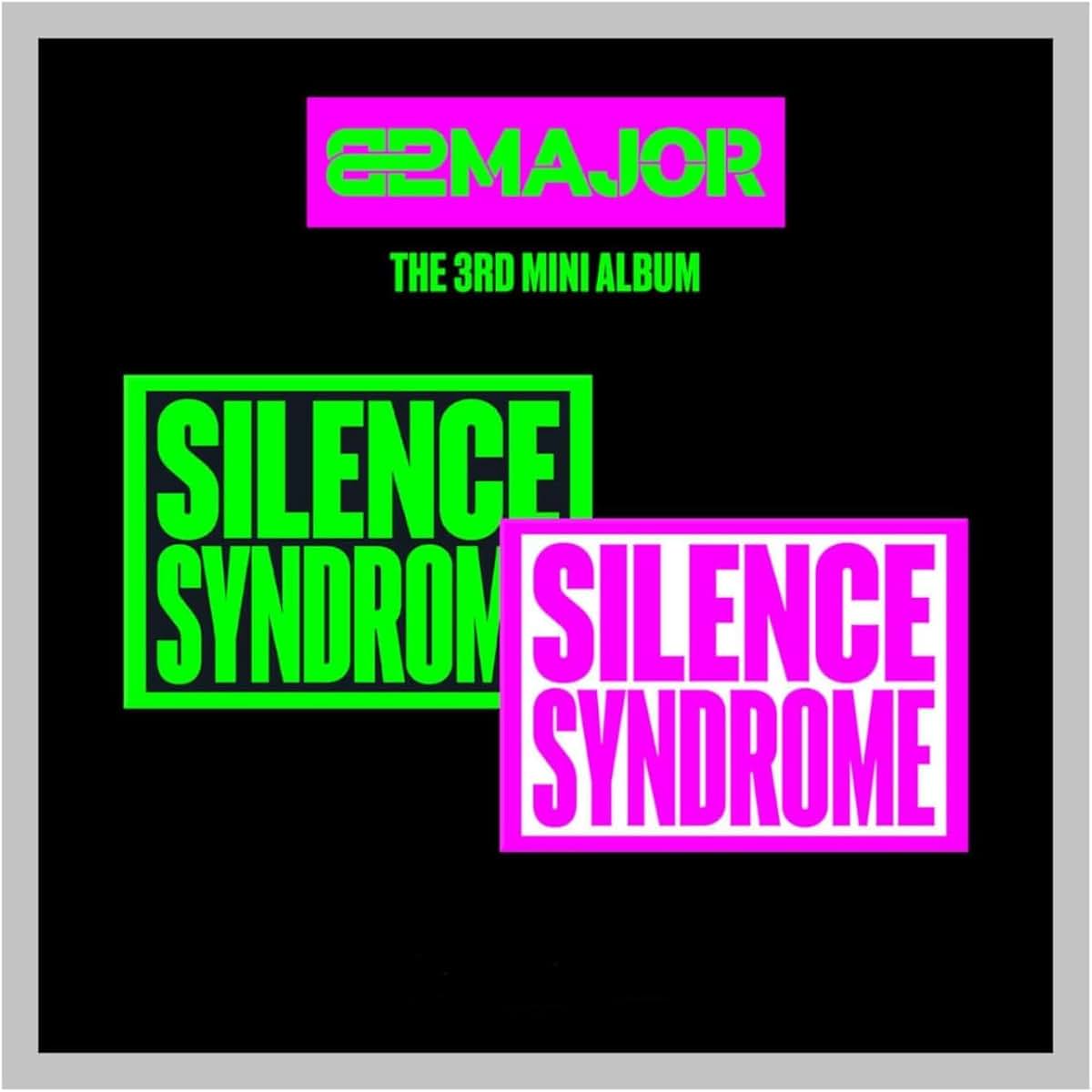 82Major Silence Syndrome 3rd Mini Album With Tracking Sealed (Poca Syndrome+ Version) + Extra Photocards