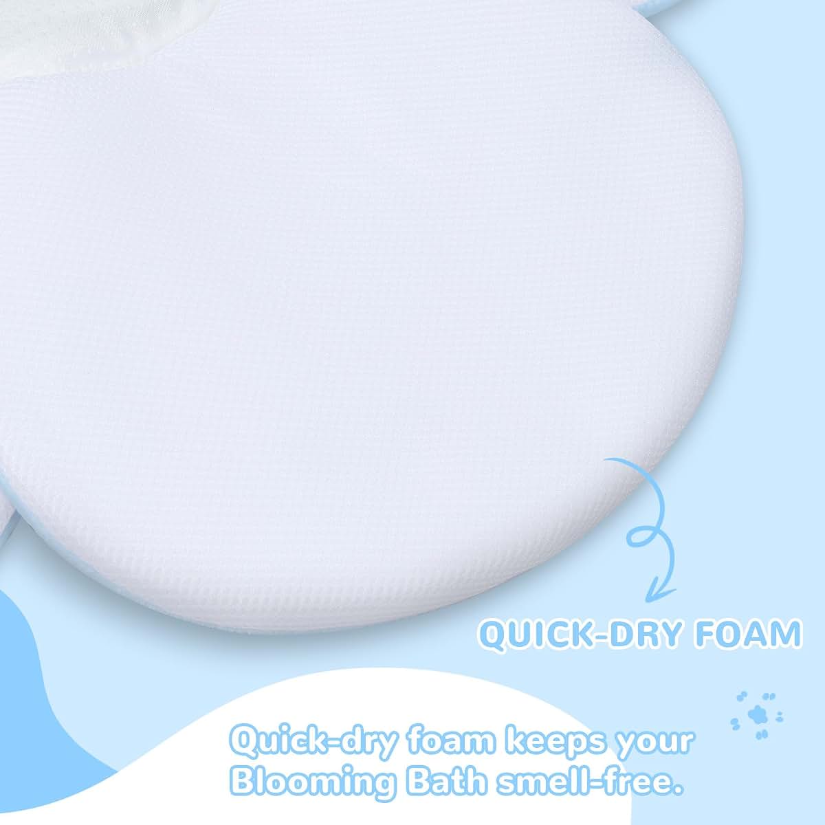 YooxArmor Flower Baby Bath Pad for Infant Sink, Non-Slip, Unicorn